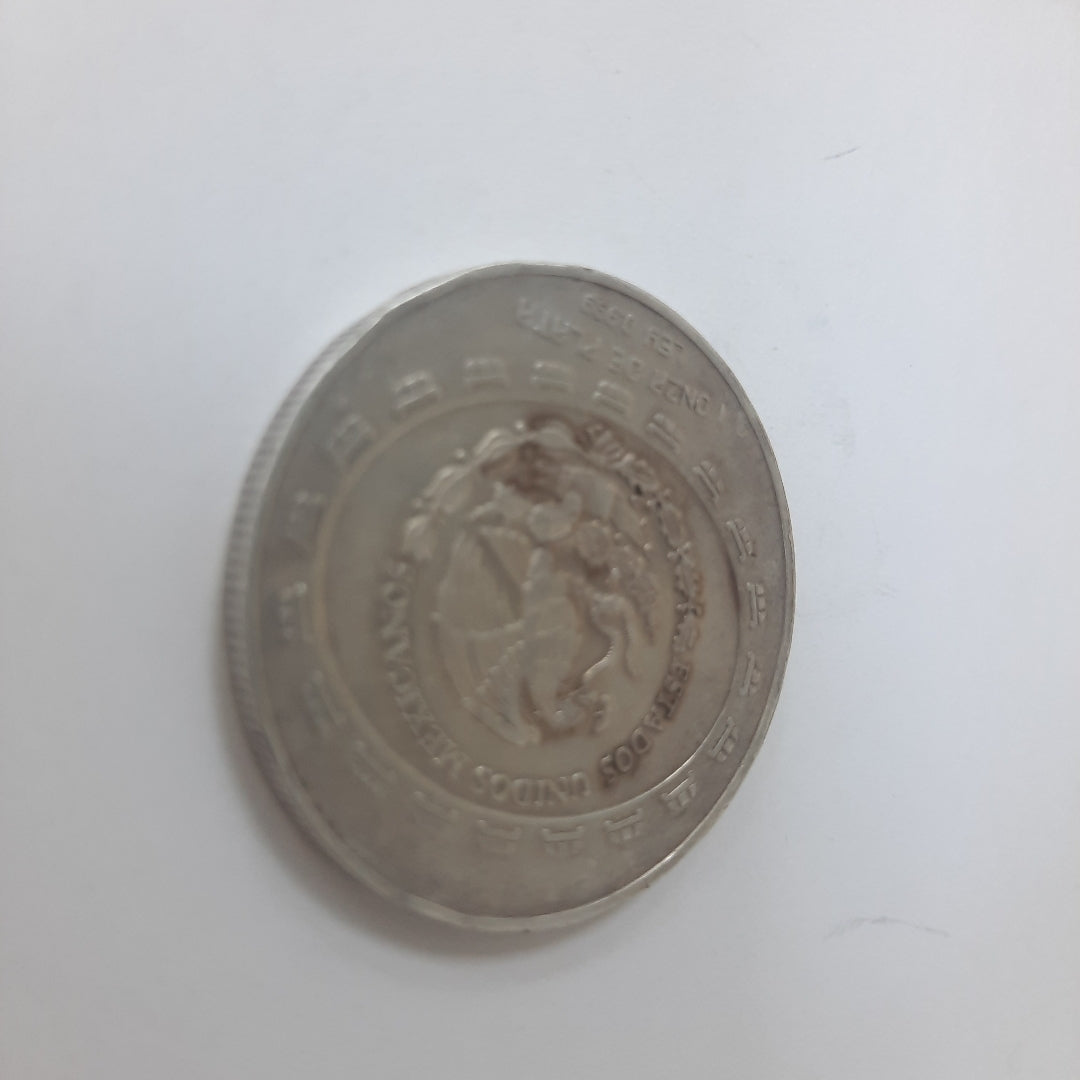 MEDALLA CONMEMORATIVA PLATA 30.8 GRMS (SEMINUEVO)