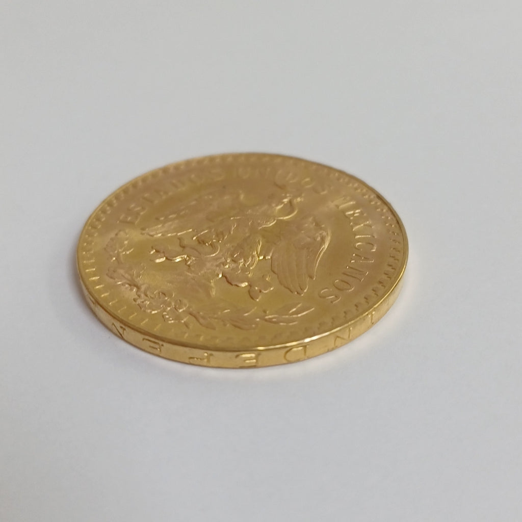 K1 41,60 GRMS 21 K IDENTIFICACIÓN MONEDA NOMINATIVA MONEDAS PESOS 50 PESOS (SEMINUEVO)