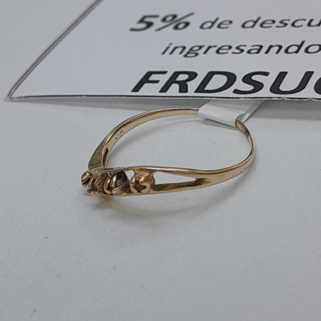ANILLITO ORO 14 K 0.7 GRMS (SEMINUEVO)