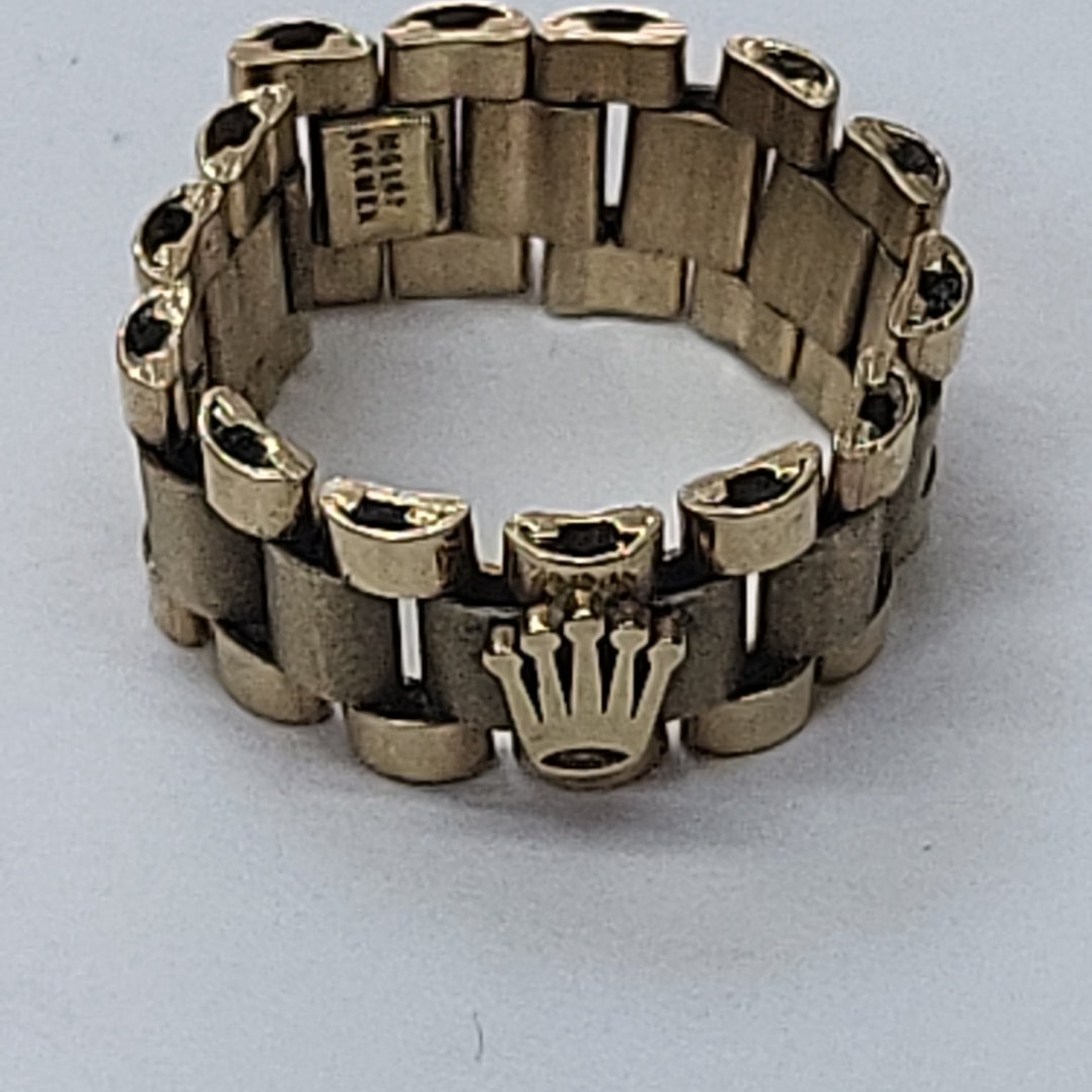 ANILLO ORO 14 K 4 GRMS (SEMINUEVO)