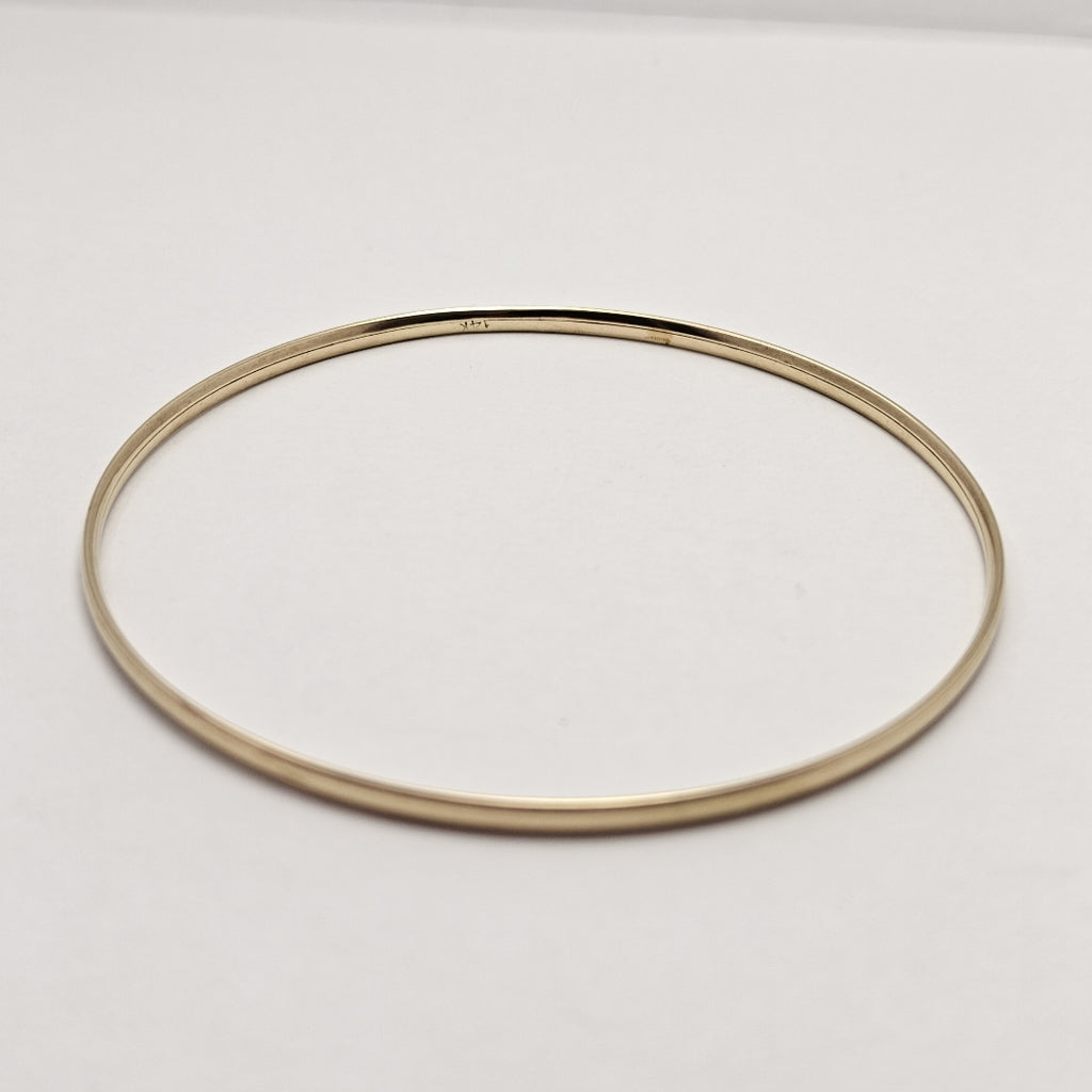 PULSERA RIGIDA ORO 14 K 4,20 GRMS (SEMINUEVO)
