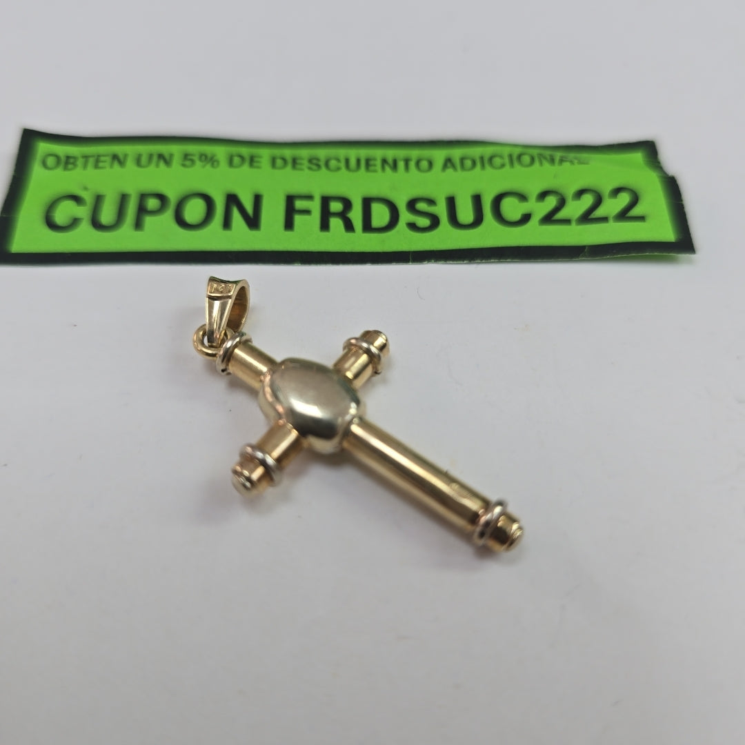 CRUZ ORO 14 K 4,50 GRMS (SEMINUEVO)