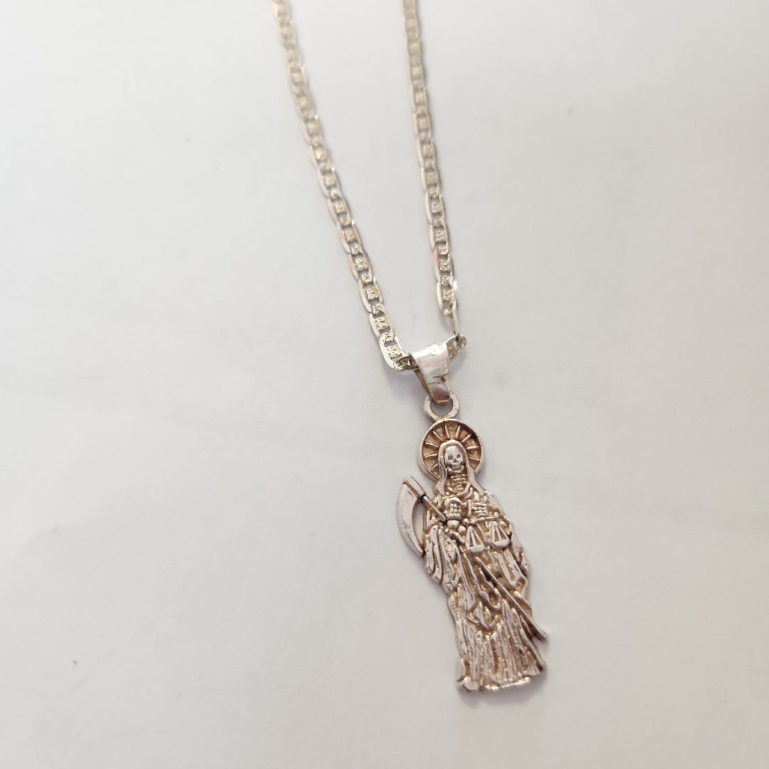 CADENA, DIJE PLATA 7.8 GRMS (SEMINUEVO)