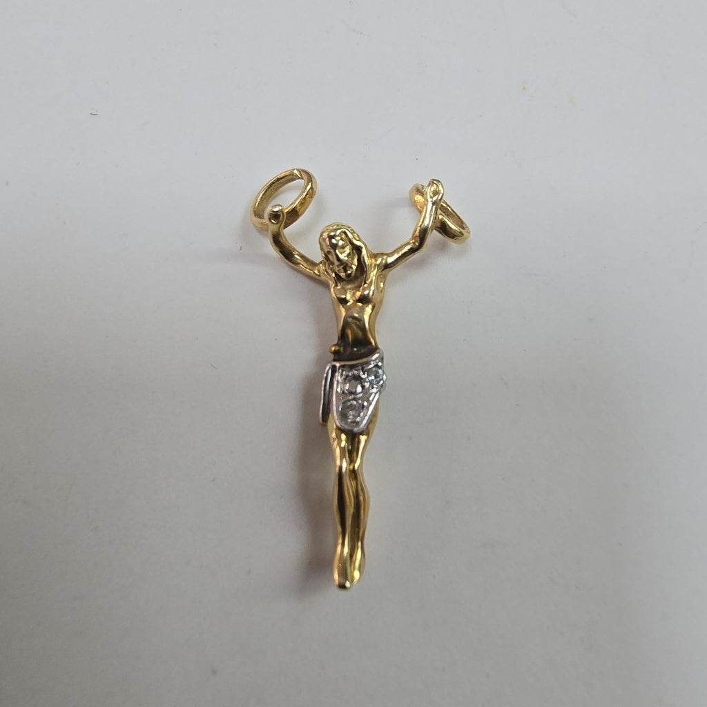 CRISTO ORO 10 K 2.1 GRMS (SEMINUEVO)