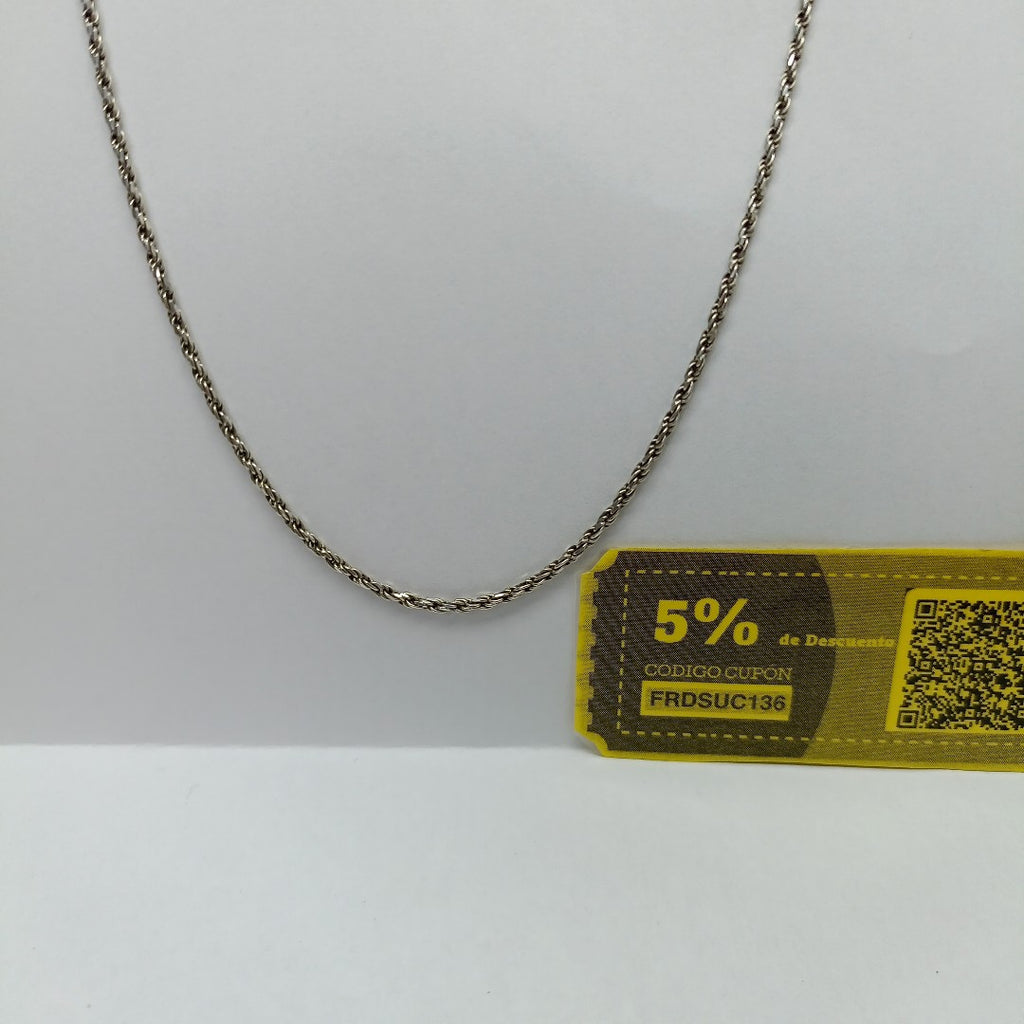 CADENA PLATA 5 GRMS (SEMINUEVO)