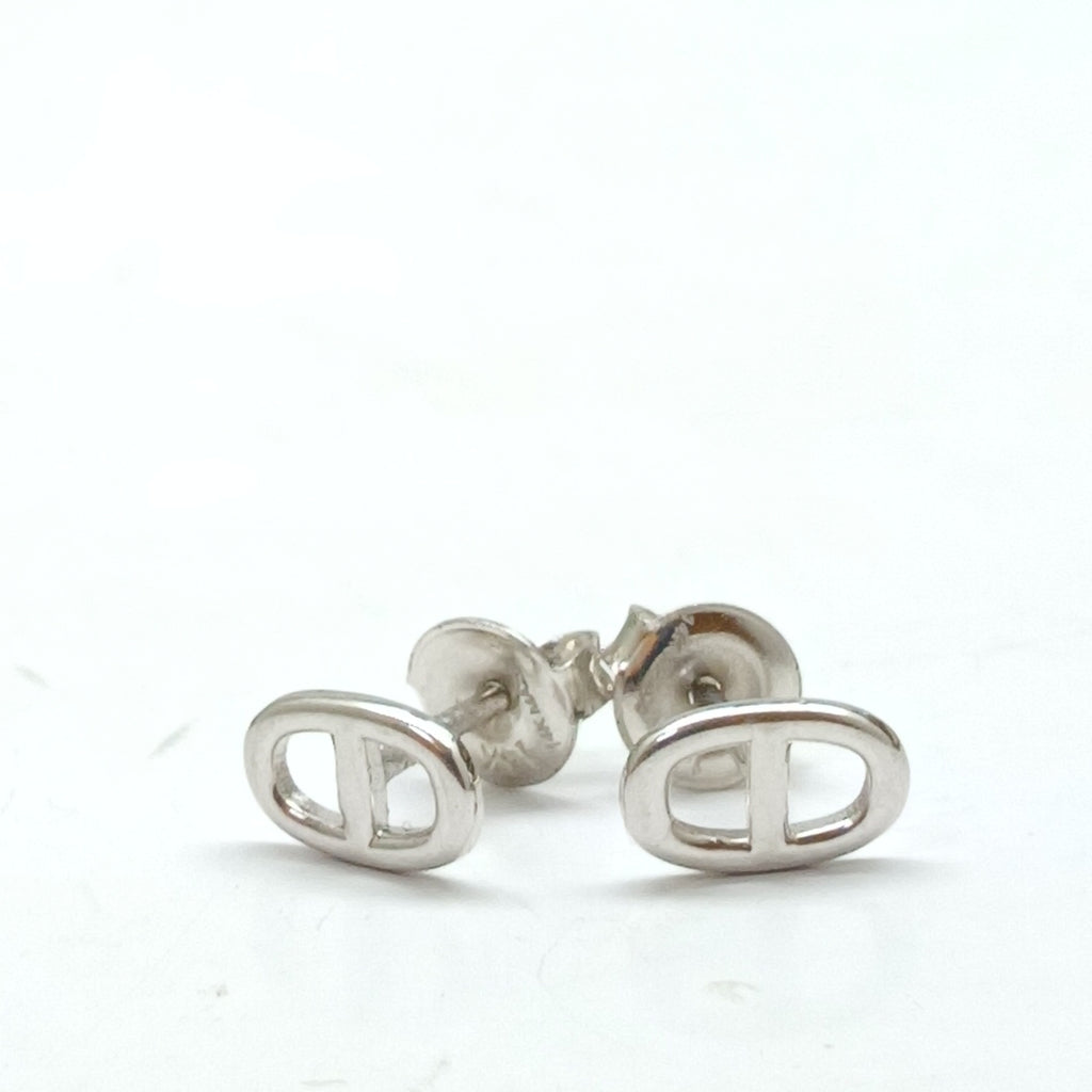 BROQUELES PAR ORO BLANCO 14 K 1,10 GRMS (SEMINUEVO)