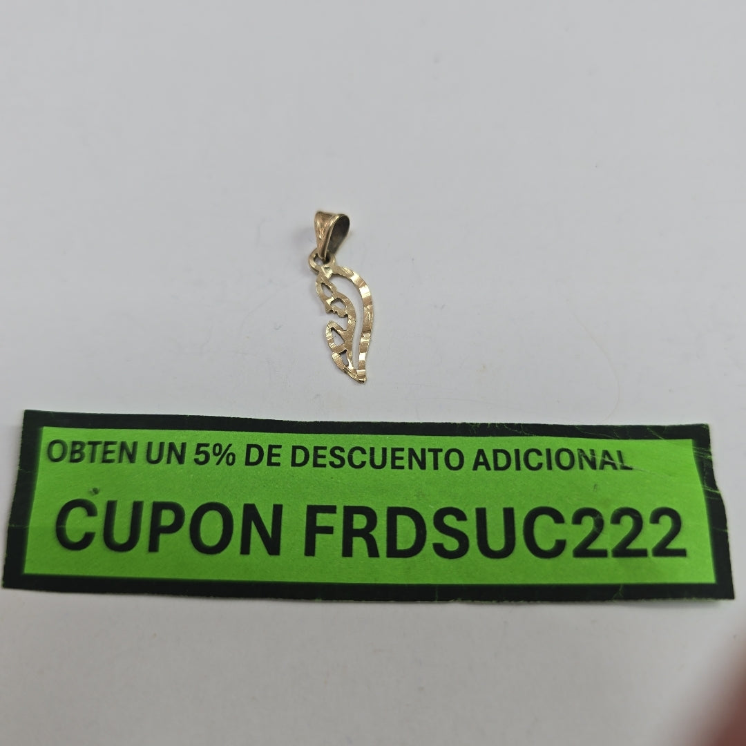 K1 0,50 GRMS 14 K ESPECIFICACIONES COMPLEMENTARIAS DIJE MTVO MADONA (SEMINUEVO)