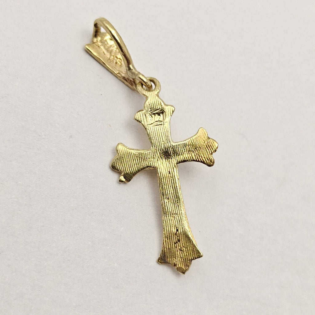 CRUCIFIJO ORO 14 K 0,90 GRMS (SEMINUEVO)