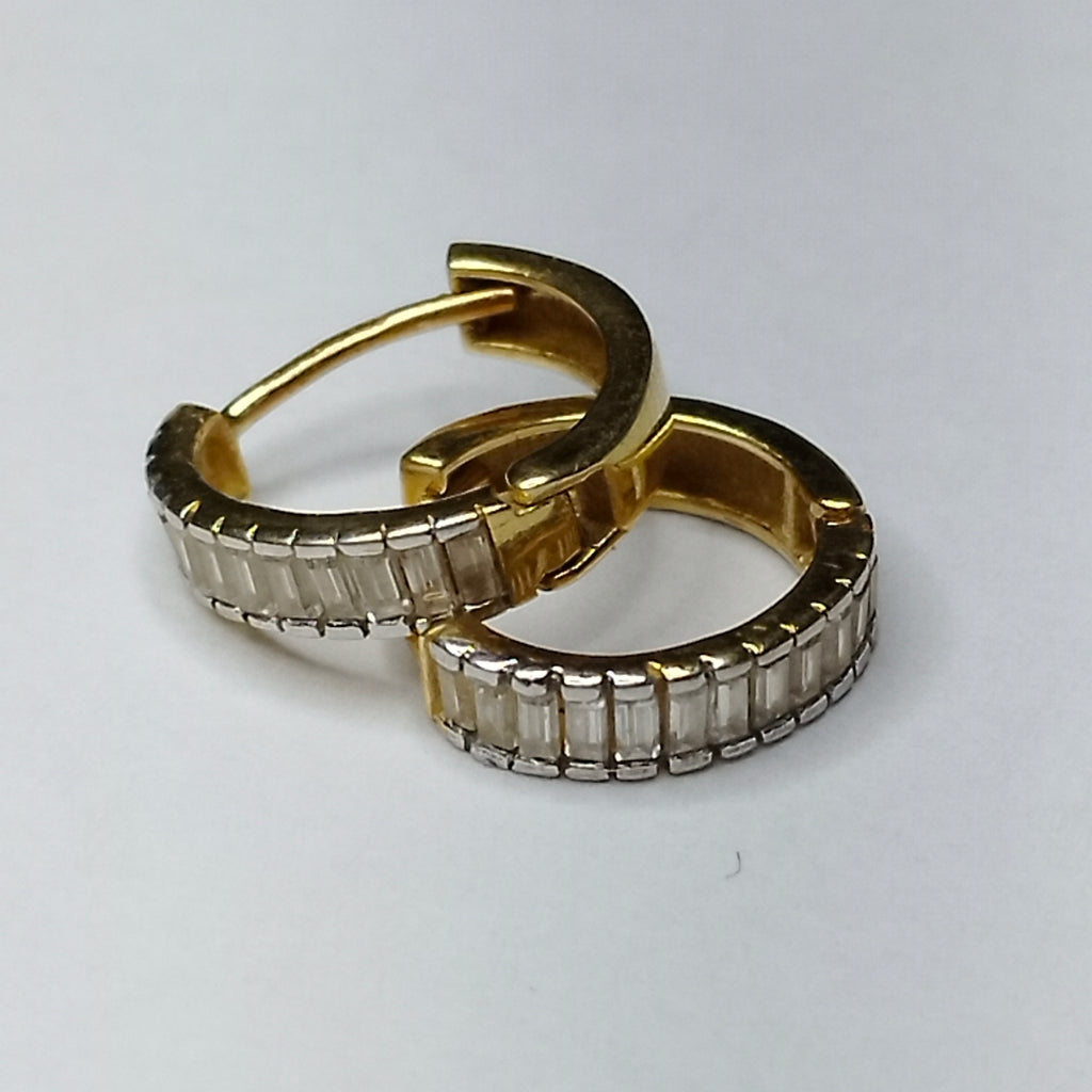 ARRACADAS PAR ORO 14 K 1,80 GRMS (SEMINUEVO)