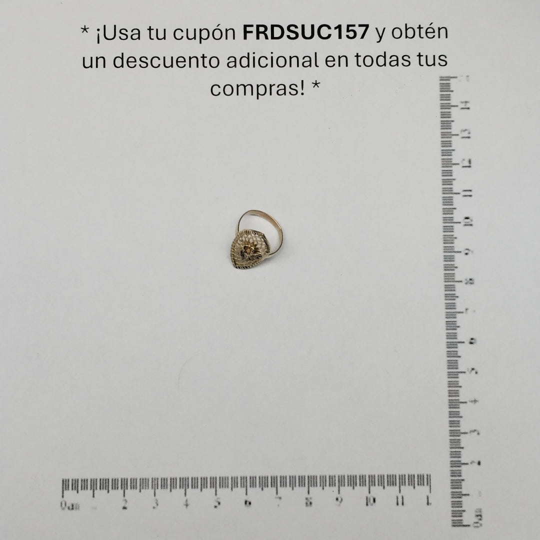 ANILLO ORO 10 K 2,00 GRMS (SEMINUEVO)