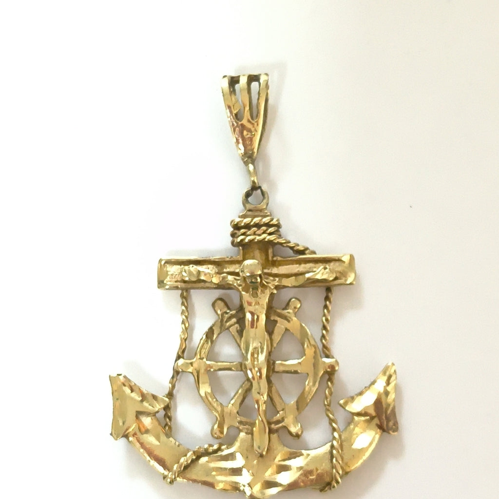 K1 6,50 GRMS 14 K ESPECIFICACIONES COMPLEMENTARIAS CRISTO EN ANCLA VENDIBLE (SEMINUEVO)