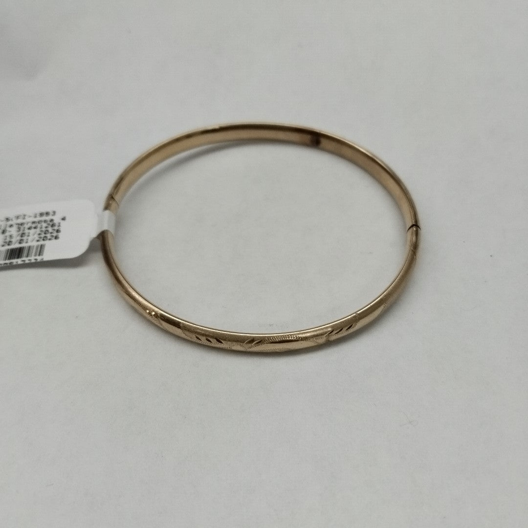 PULSERA RIGIDA ORO 14 K 4.8 GRMS (SEMINUEVO)