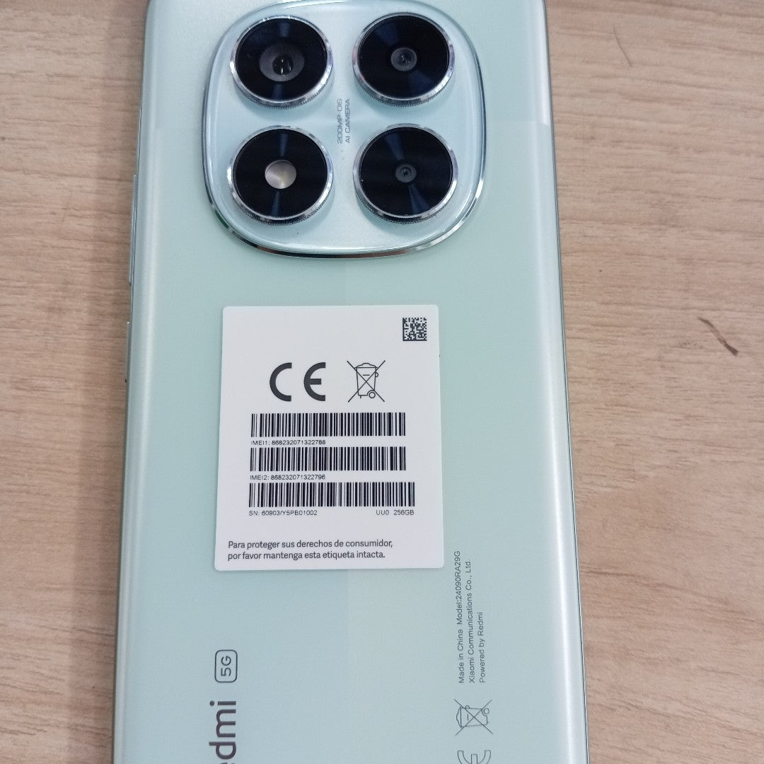 CELULAR XIAOMI REDMI NOTE 14 PRO 5G 24090RA29G (2025) 256 GB 8 GB RAM (SEMINUEVO)