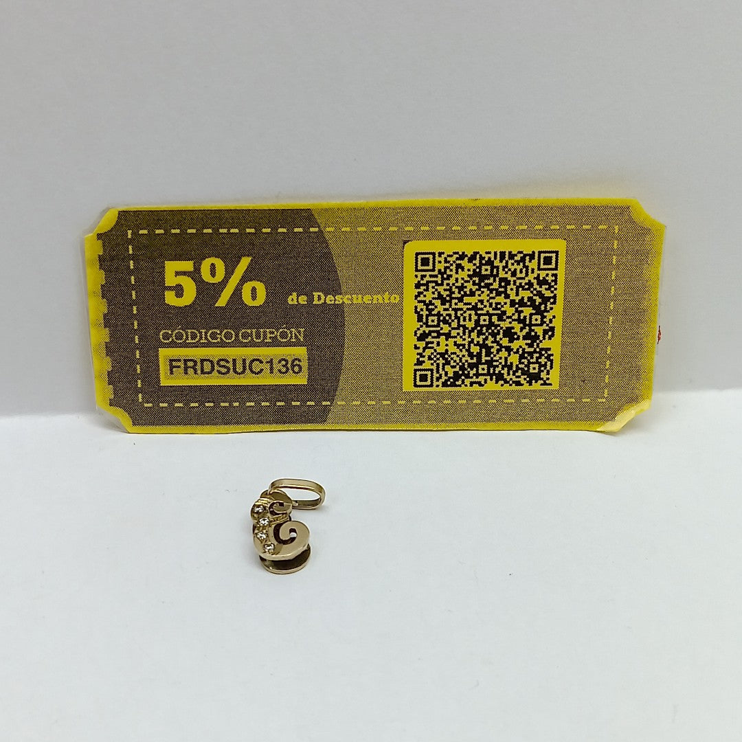 DIJE ORO 14 K 0,90 GRMS (SEMINUEVO)