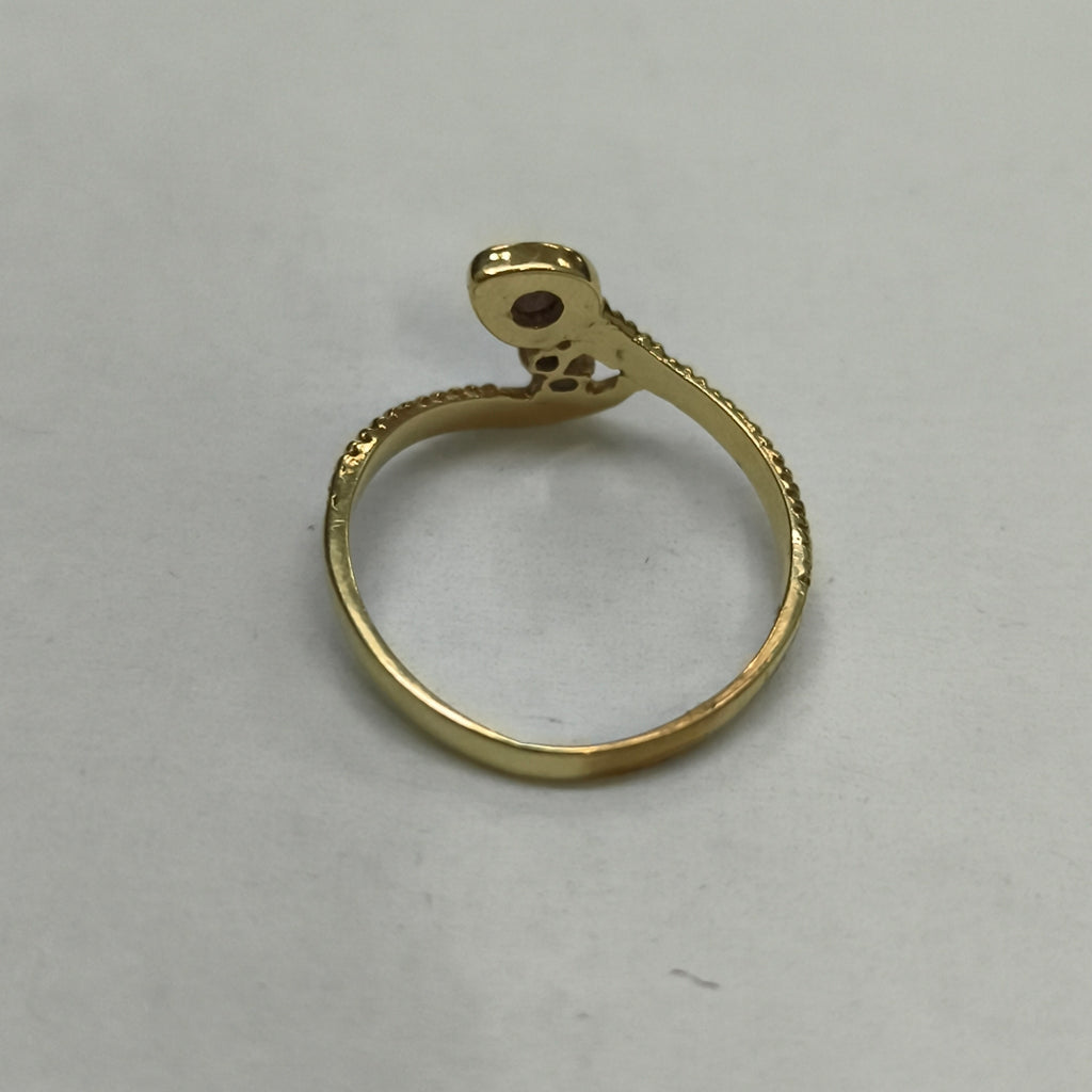 K1 1,80 GRMS 10 K ESPECIFICACIONES COMPLEMENTARIAS ANILLITO MOTIVO SERPIENTE PIE (SEMINUEVO)