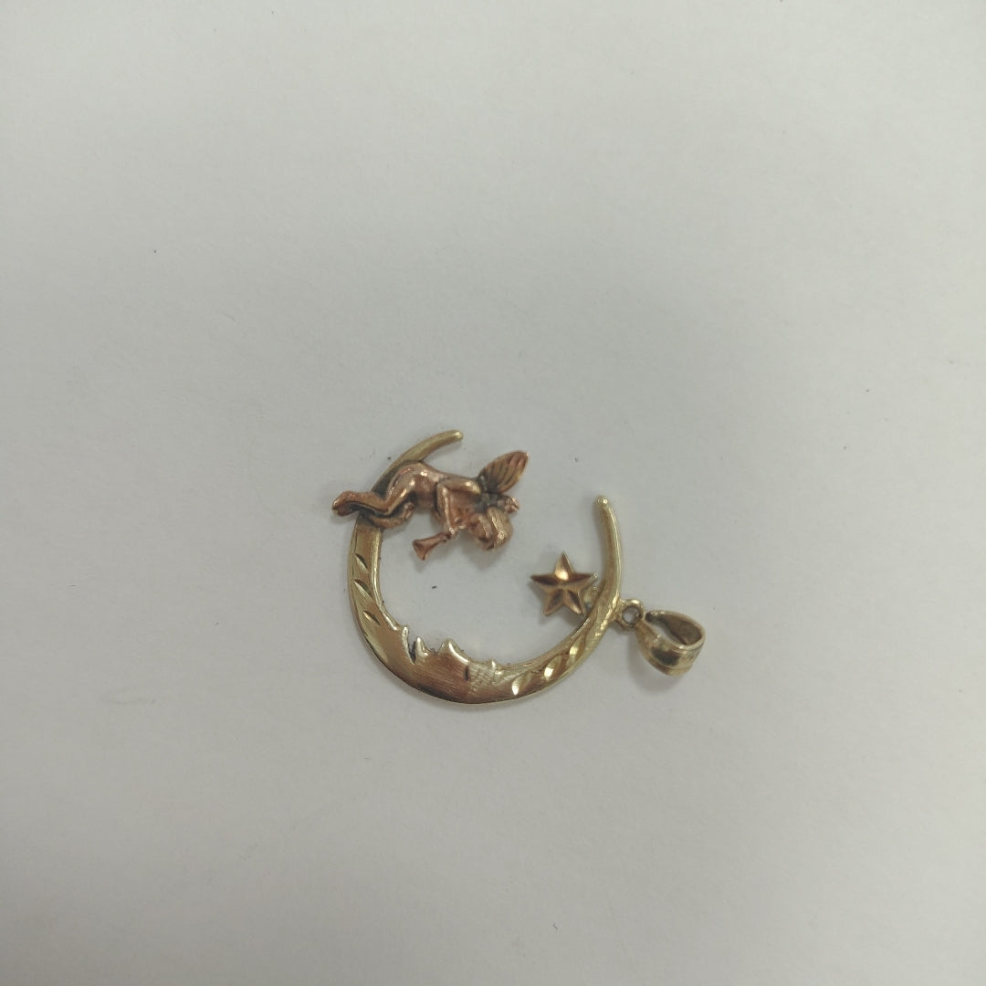 DIJE ORO,ORO COMBINADO 14 K 2,00 GRMS (SEMINUEVO)