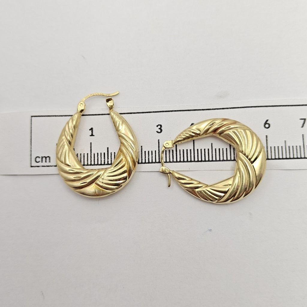 ARRACADAS PAR ORO 14 K 3,50 GRMS (SEMINUEVO)