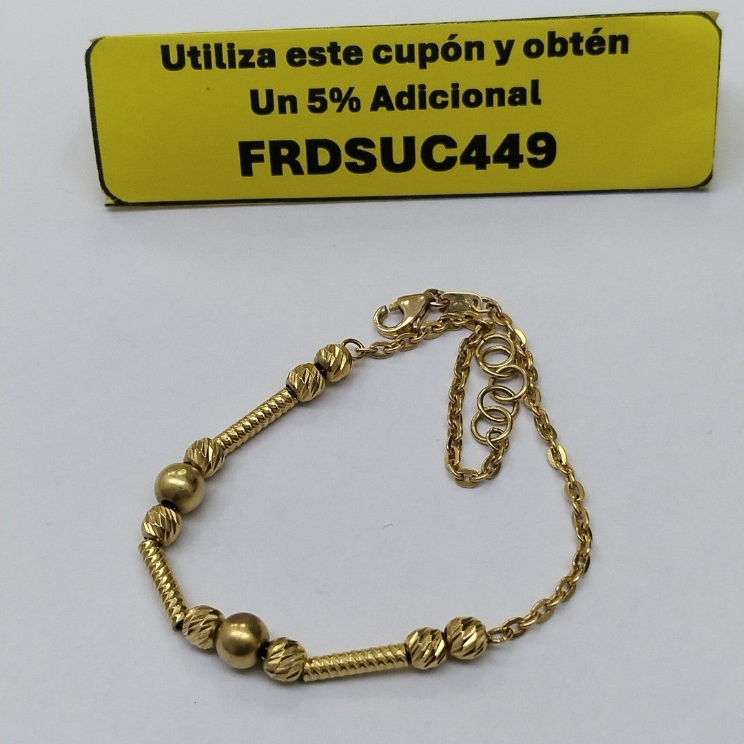 PULSERA ORO 21 K 4.7 GRMS (SEMINUEVO)