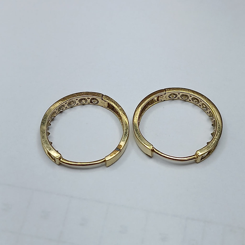 ARRACADAS PAR ORO 14 K 1,60 GRMS (SEMINUEVO)