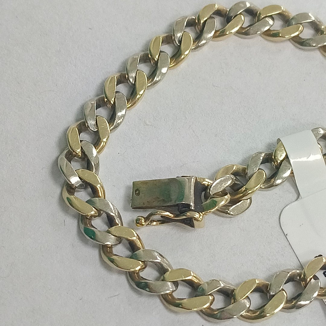 PULSERA ORO,ORO BLANCO 14 K 19,30 GRMS (SEMINUEVO)