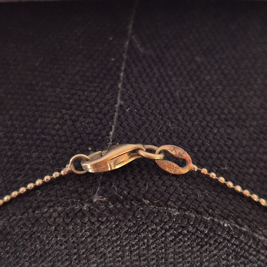 COLLAR ORO, ORO COMBINADO 10 K 3 GRMS (SEMINUEVO)