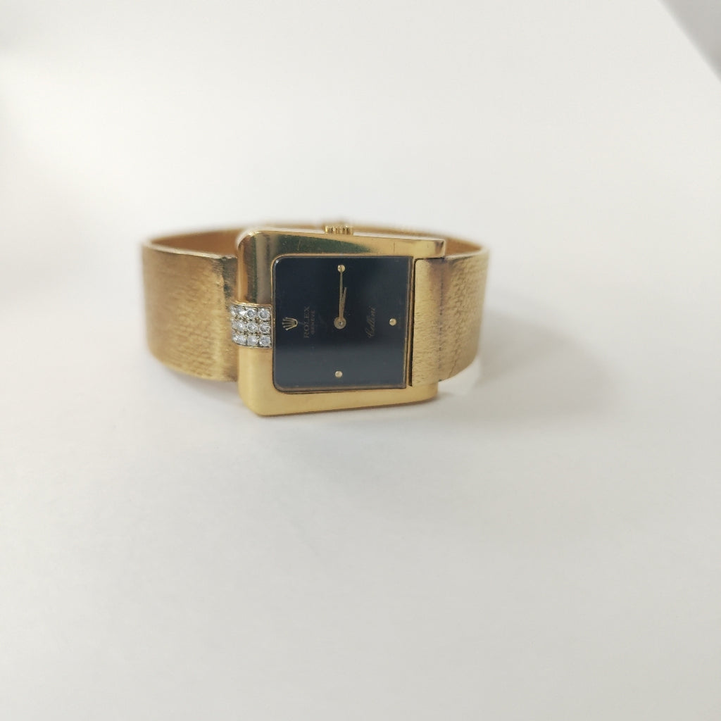 RELOJ CAJA Y PULSO ORO ORO 18 K 80.5 GRMS (SEMINUEVO)