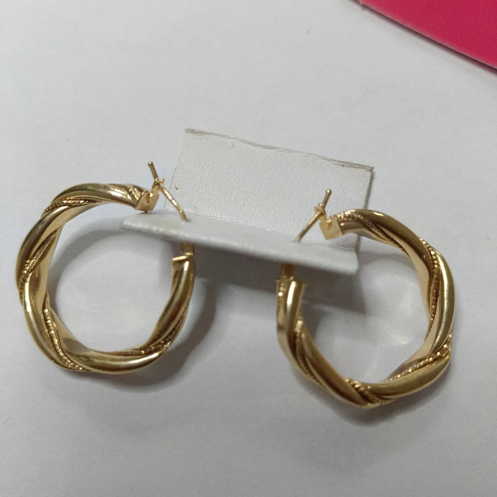 ARRACADAS PAR ORO 10 K 3.9 GRMS (SEMINUEVO)