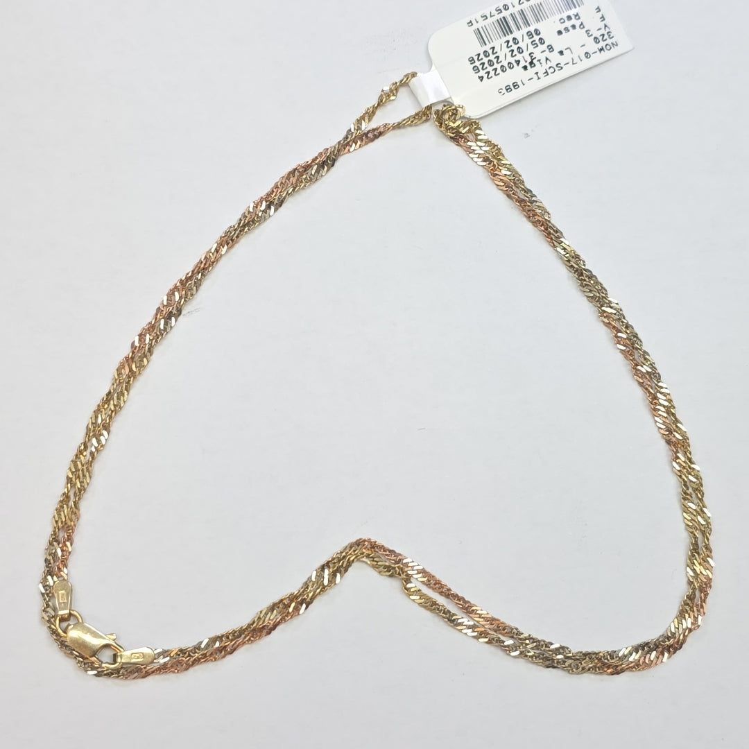 CADENA ORO 14 K 4,90 GRMS (SEMINUEVO)