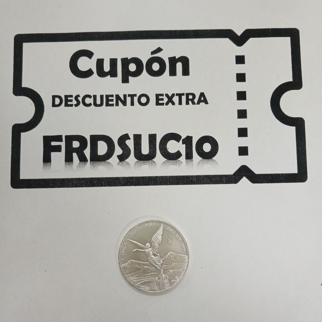MEDALLA CONMEMORATIVA PLATA 31,10 GRMS (SEMINUEVO)