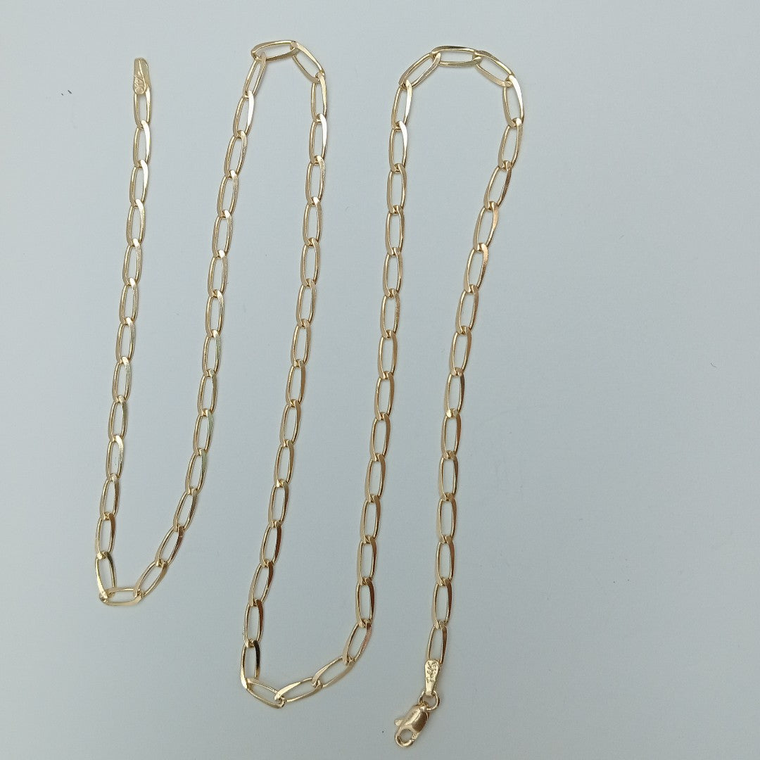 CADENA TEJIDO ESLABONES 6.8G 55 CM (NUEVO)