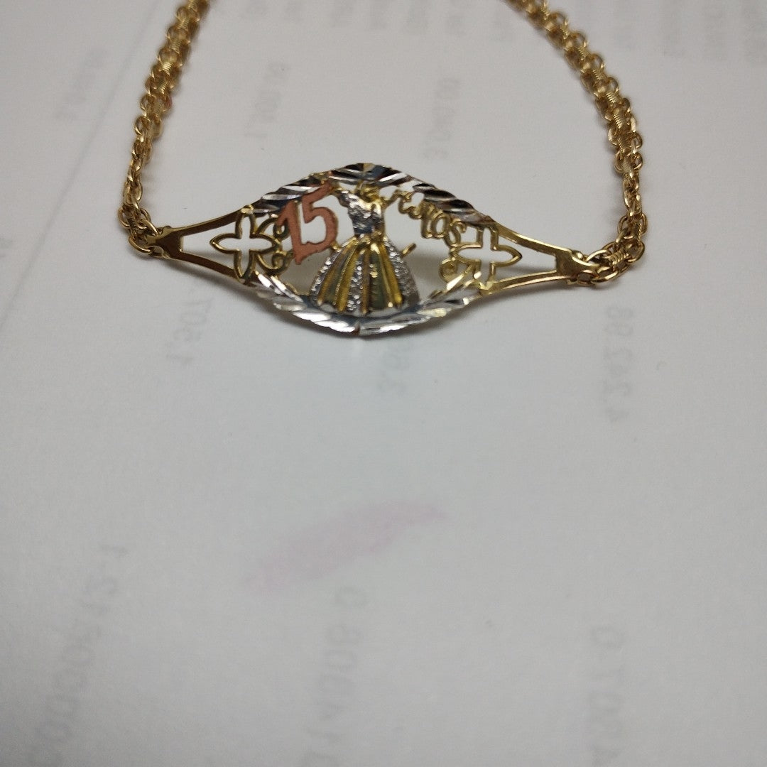 ESCLAVA ORO 10 K 2,80 GRMS (SEMINUEVO)