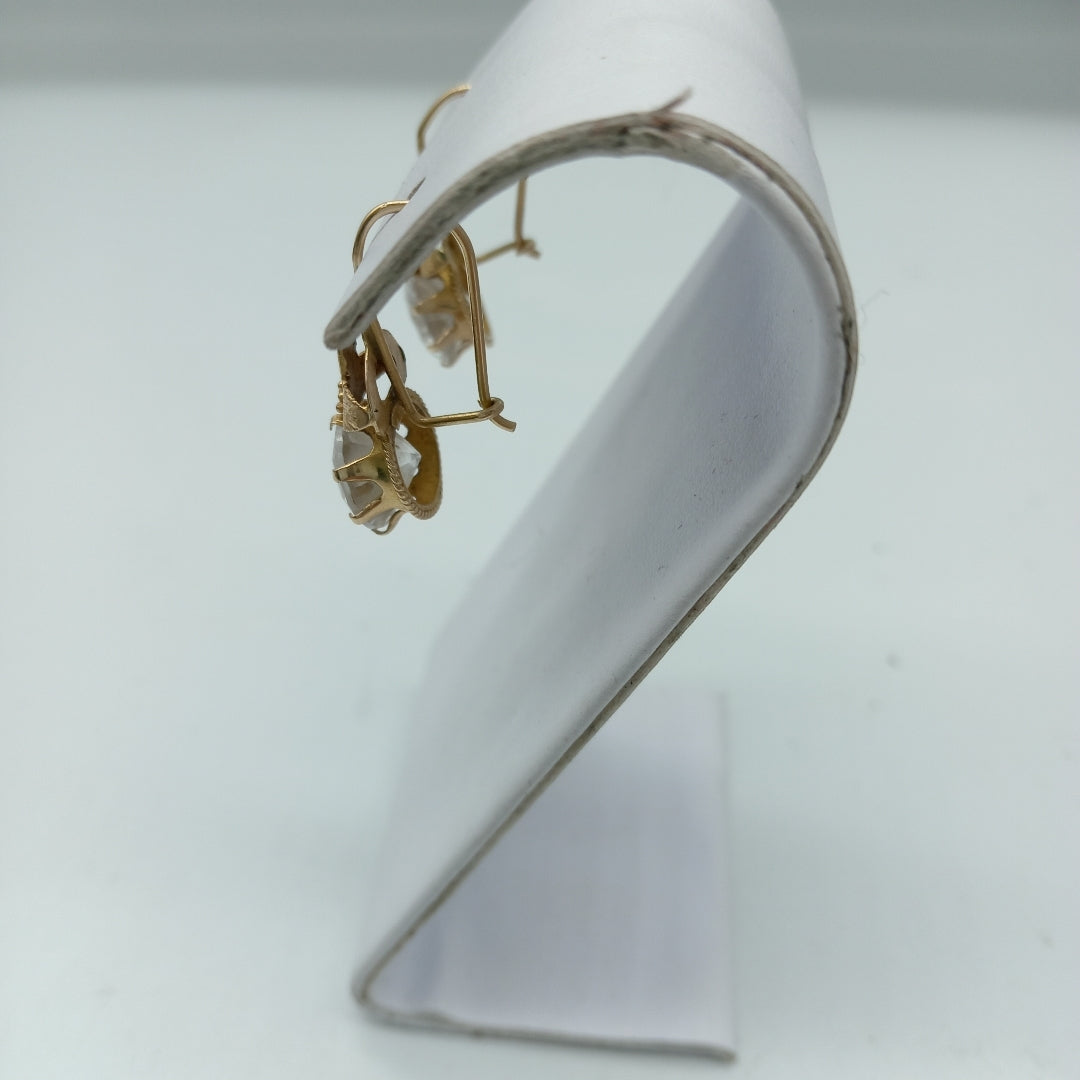 ARETES PAR ORO 14 K 5,30 GRMS (SEMINUEVO)