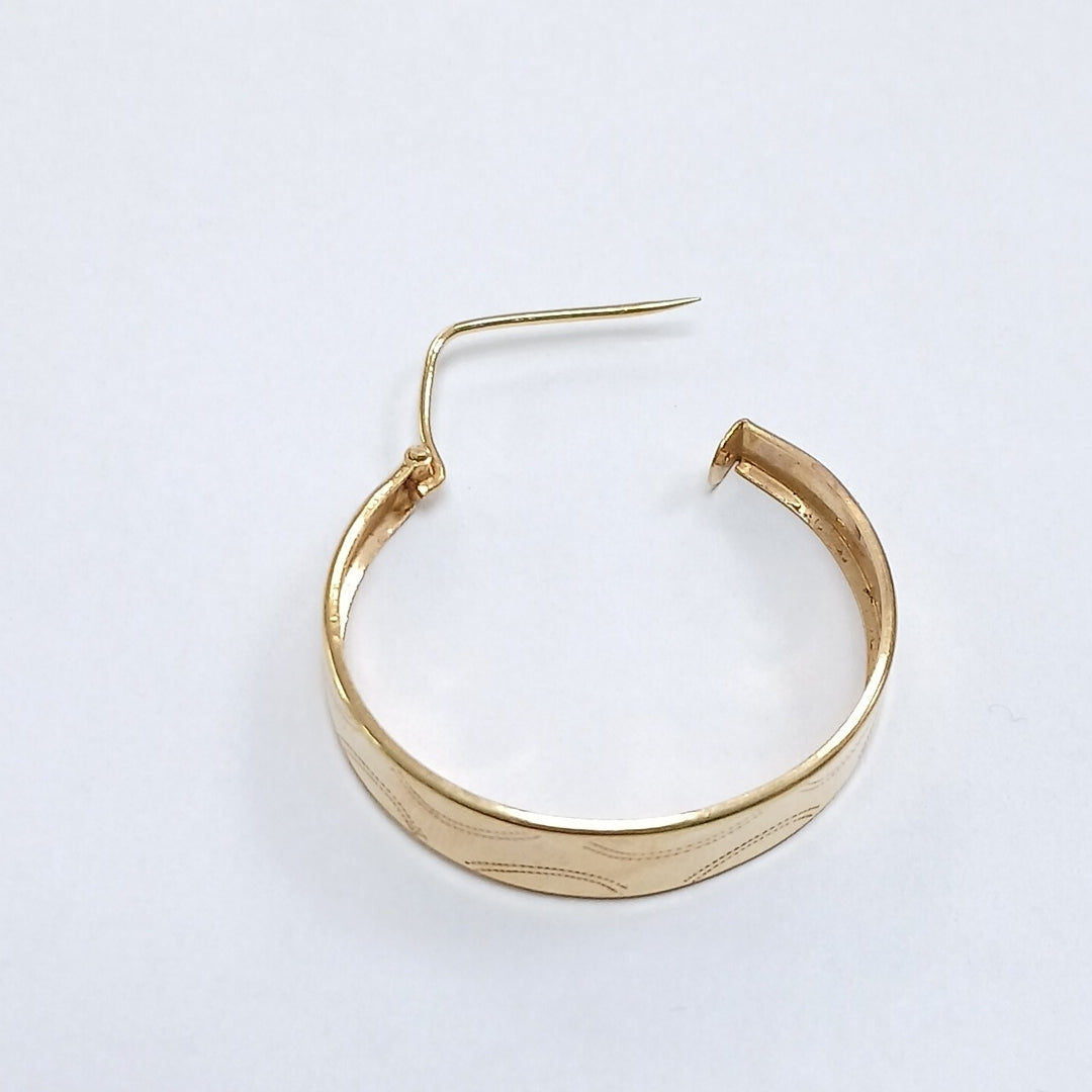 ARRACADAS PAR ORO 16K 6.5 GRMS (SEMINUEVO)