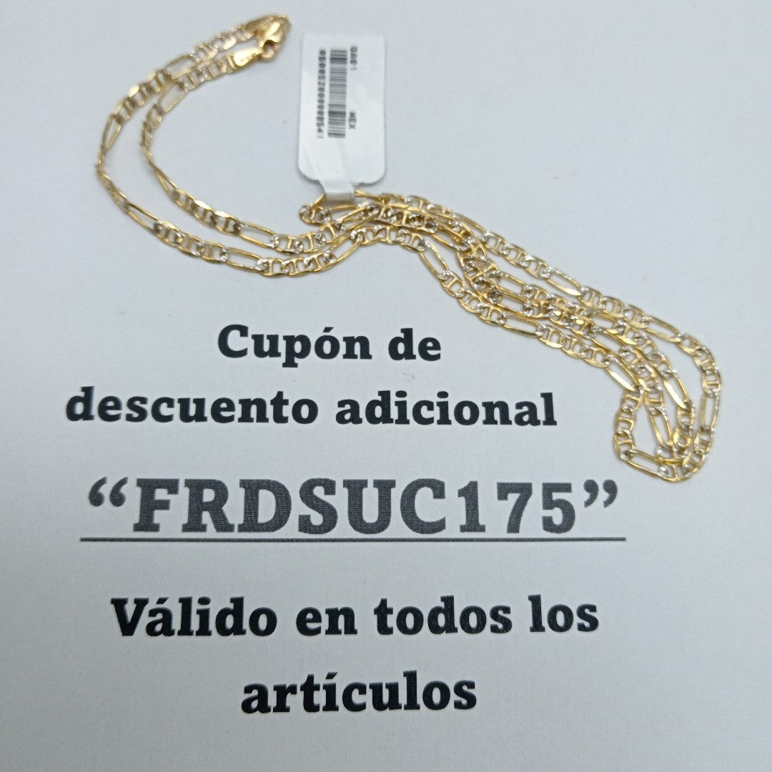 CADENA TEJIDO 3X1 8.4G 55 CM (NUEVO)