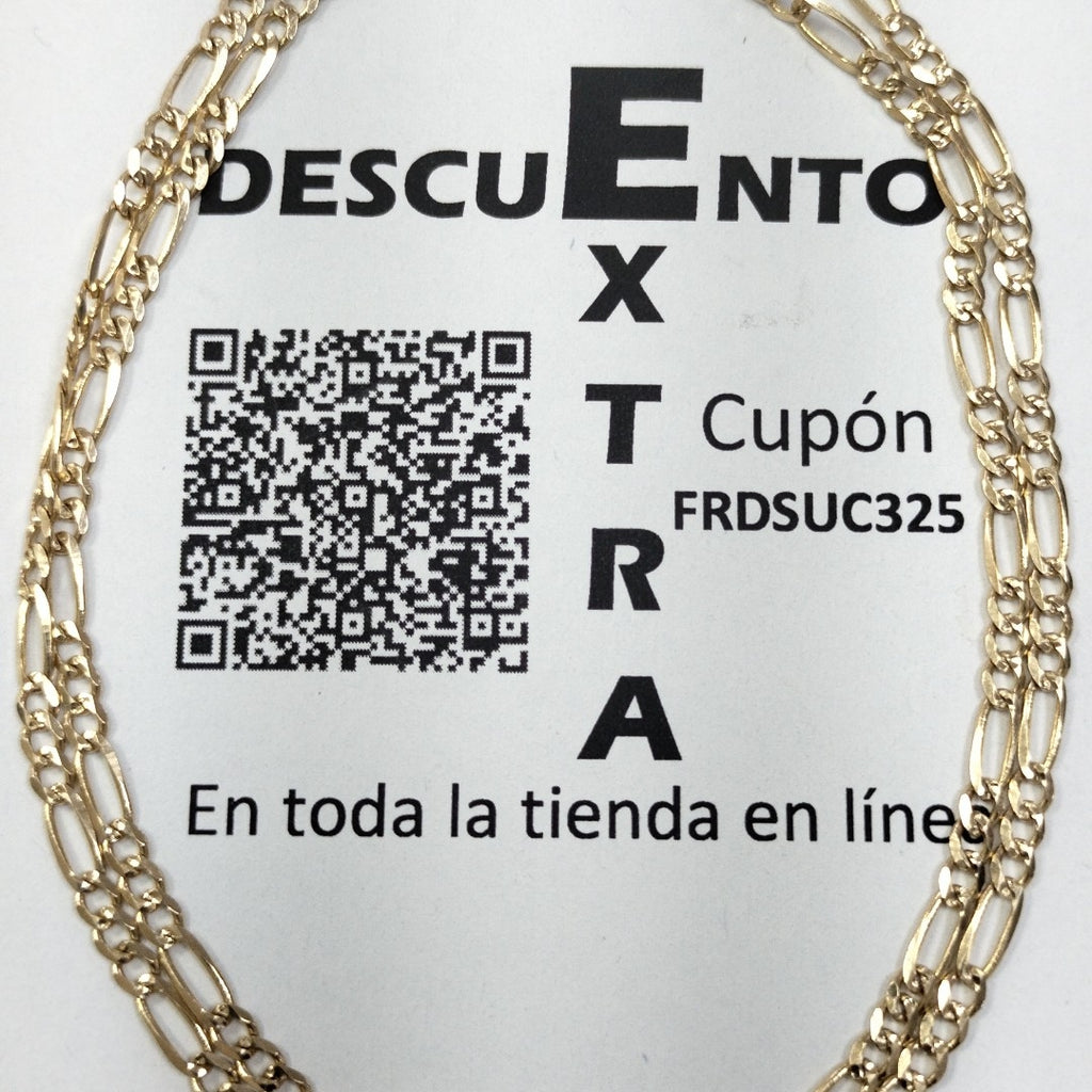 CADENA 3 X 1 8.01GR 50 CM CM (NUEVO)