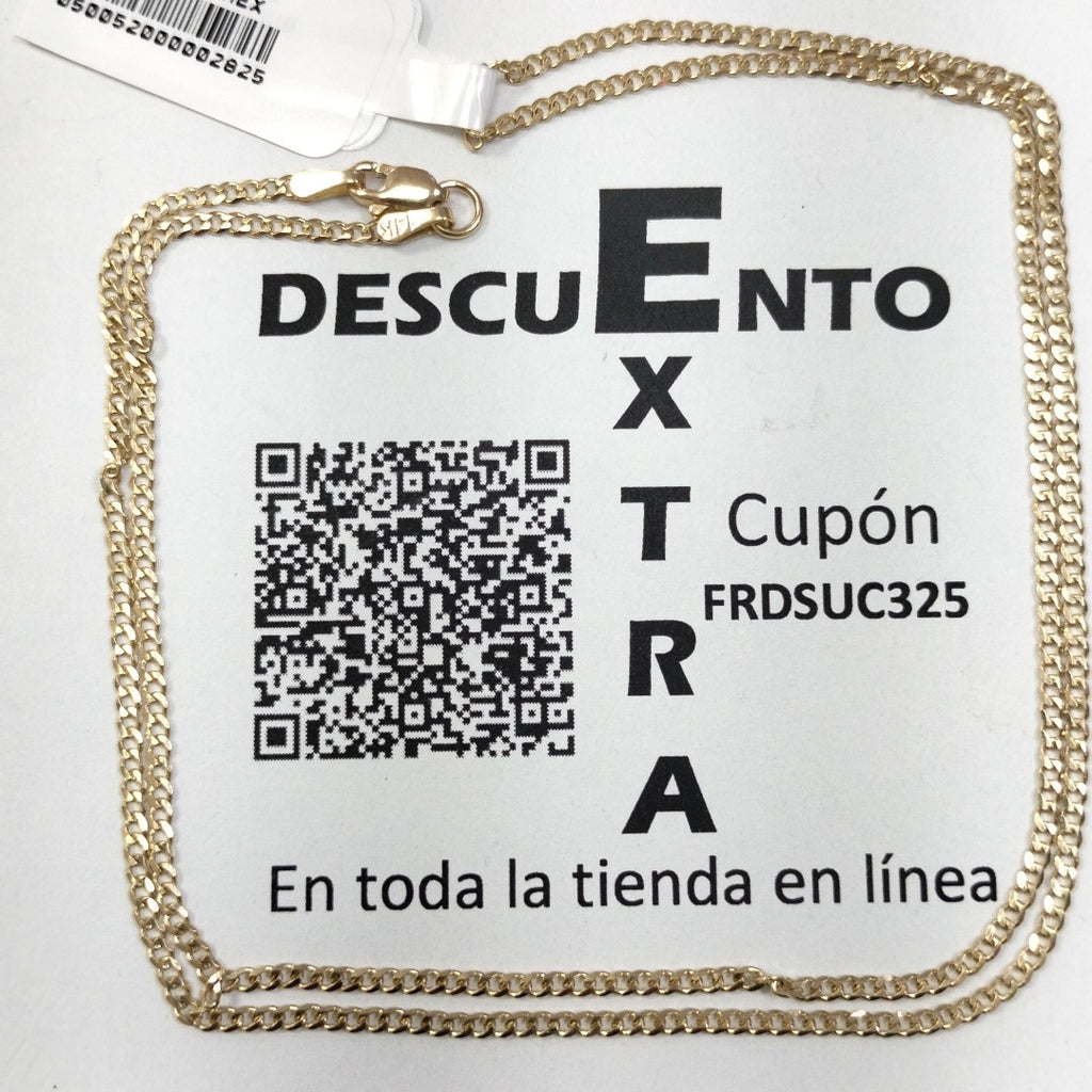 CADENA BARBADO 4.7GR 55 CM (NUEVO)
