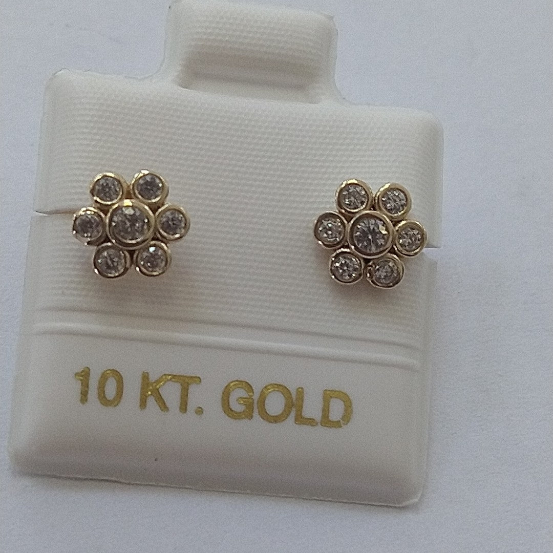 BROQUELES ORO 10K 1.2 (NUEVO)