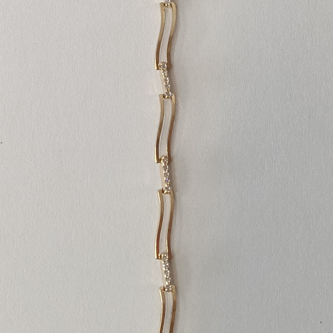 PULSERA ORO 14 K 4.9 GRMS (SEMINUEVO)