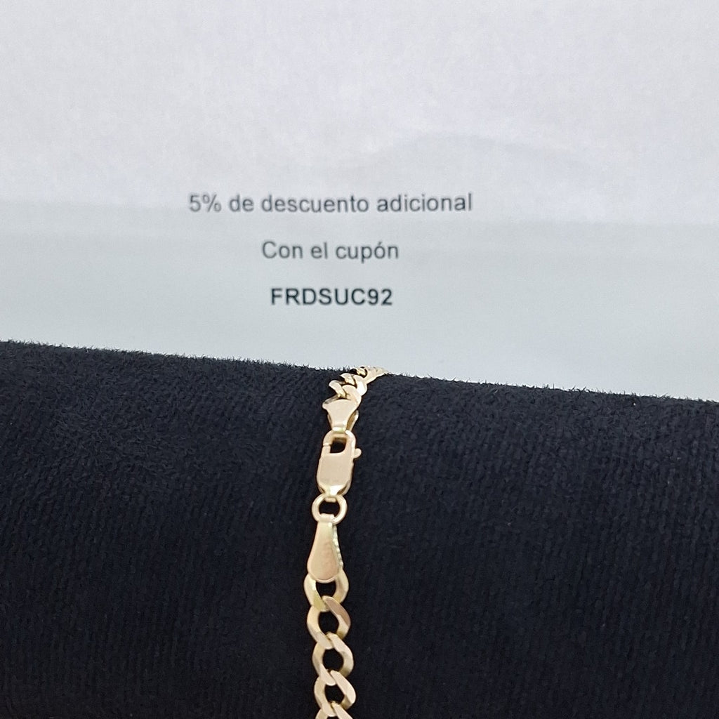PULSERA TEJIDO BARBADA 5.2G 21 CM (NUEVO)