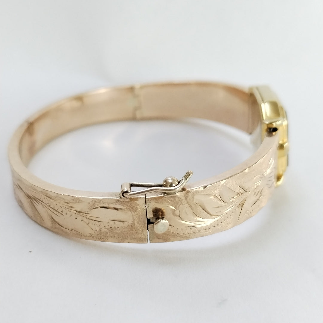 RELOJ CAJA ACERO PULSO ORO ORO 10 K 26,60 GRMS (SEMINUEVO)