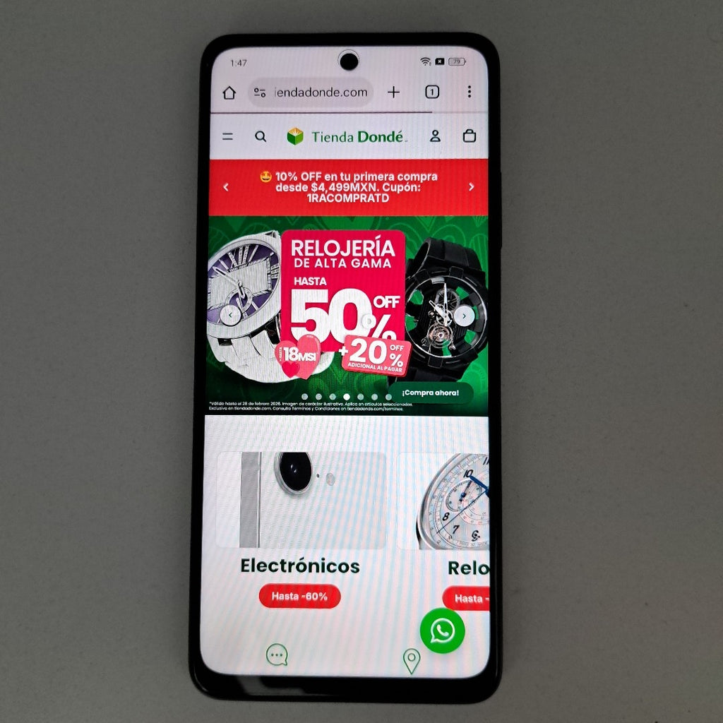 CELULAR OPPO  A40 CPH2669 (2024) 256 GB 4 GB RAM (SEMINUEVO)