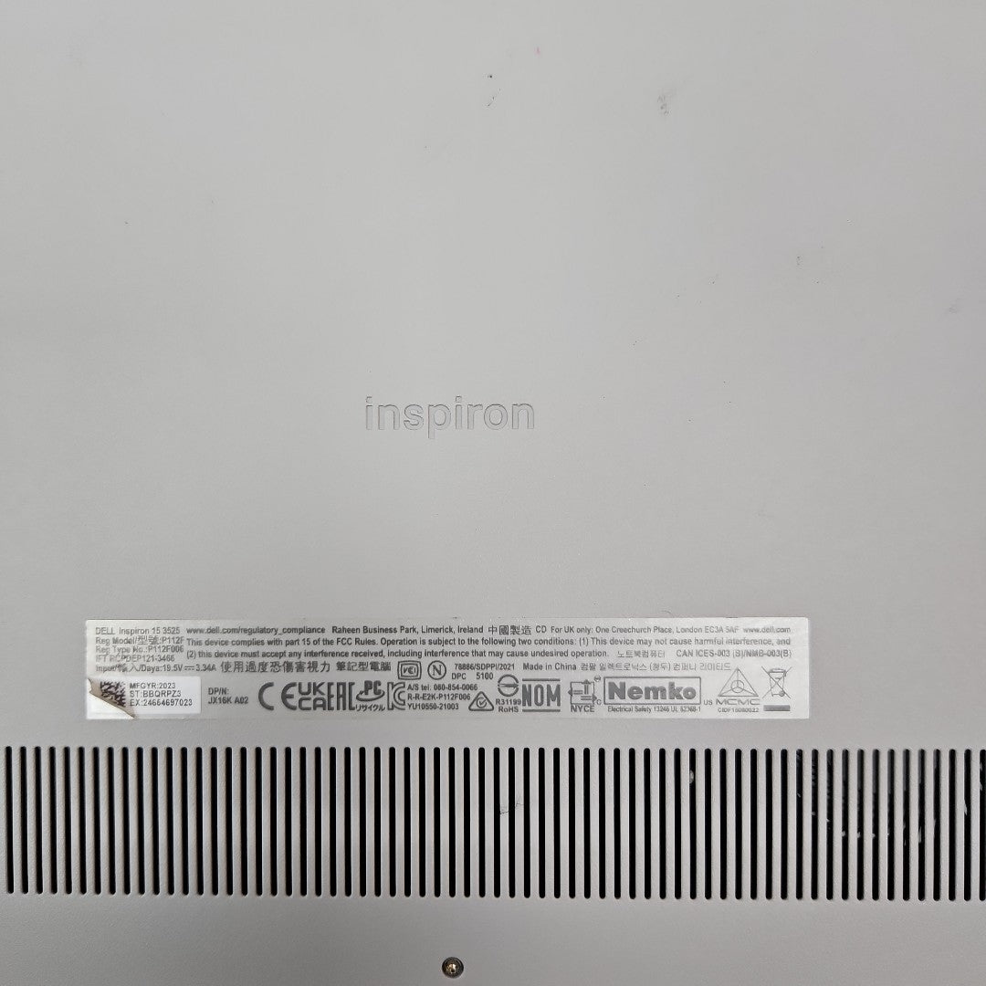 LAPTOP DELL INSPIRON 15 3525 (2023) 512 GB SSD 16 GB RAM (SEMINUEVO)