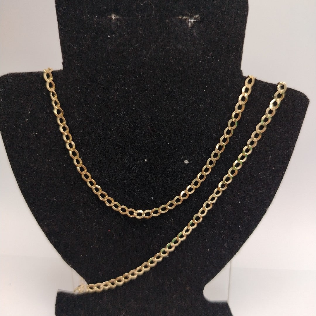 CADENA BARBADO 5.31GR 55 CM 14K (NUEVO)