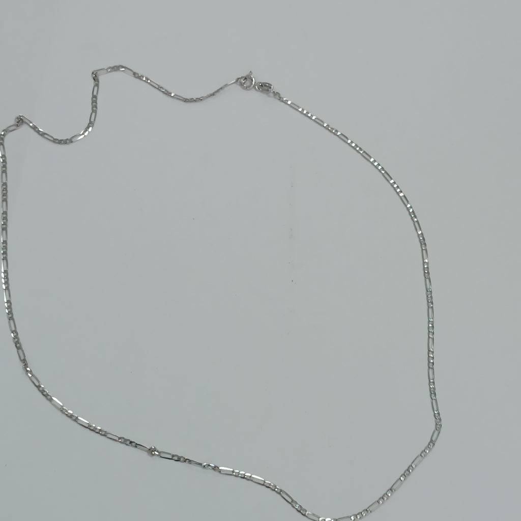 CADENA ORO BLANCO 14 K 2,60 GRMS (SEMINUEVO)