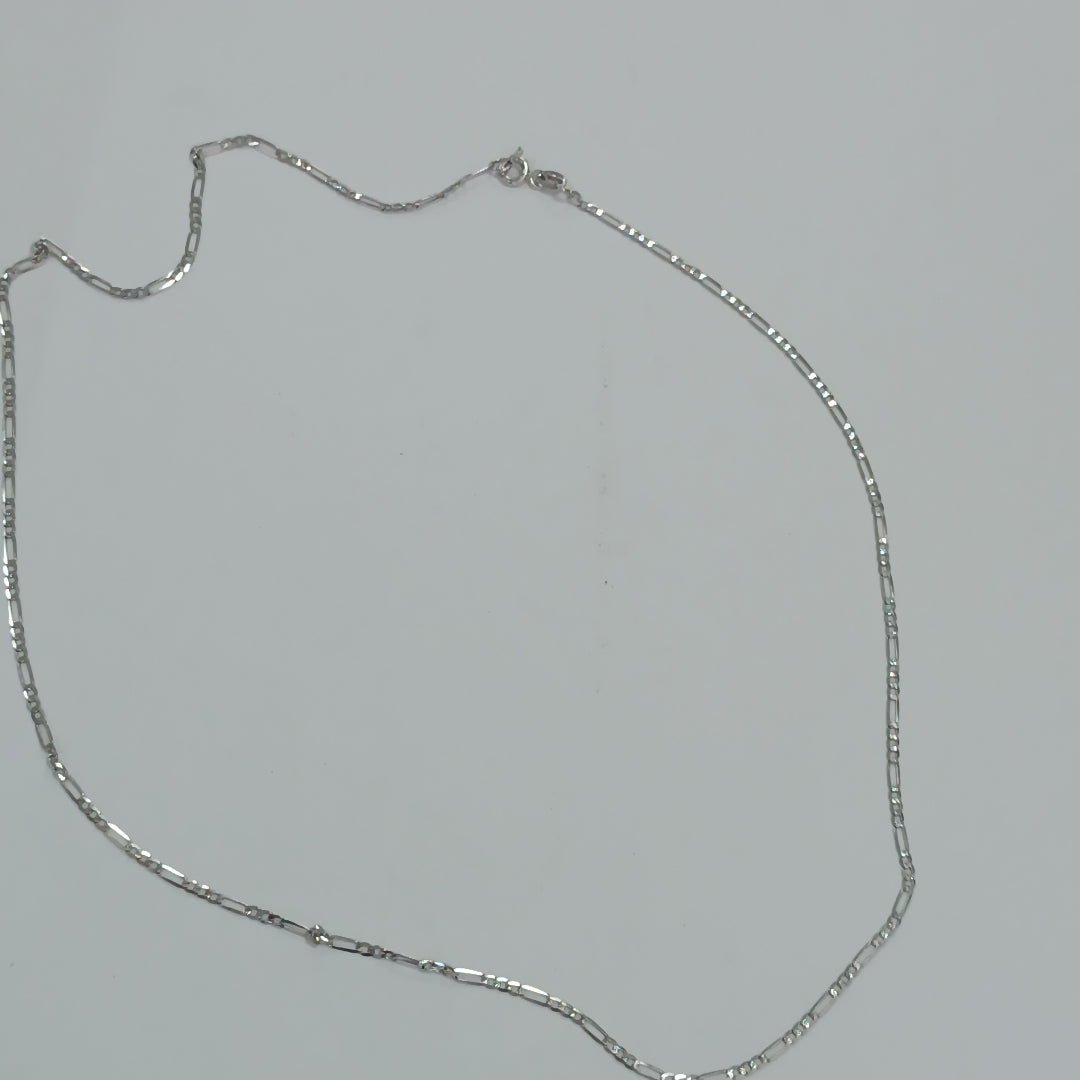 CADENA ORO BLANCO 14 K 2,60 GRMS (SEMINUEVO)