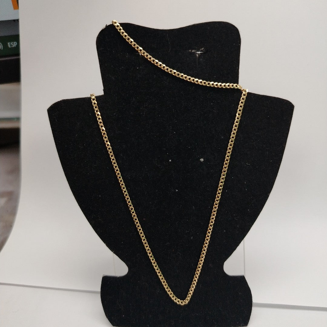 CADENA BARBADO 4.5GR 55 CM 14K (NUEVO)