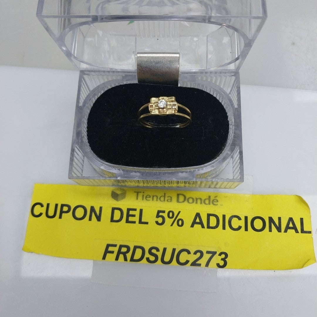 ANILLO ORO 14 K 2,00 GRMS (SEMINUEVO)