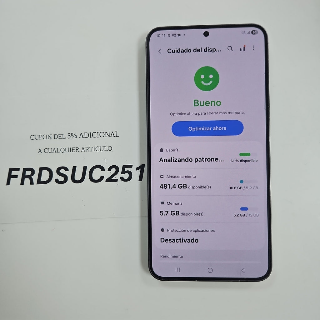 CELULAR SAMSUNG GALAXY S24 + SM-S926B (2024) 512 GB 12 GB RAM (SEMINUEVO)