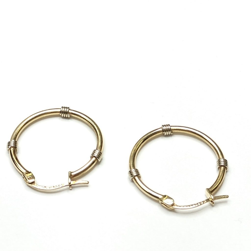 ARRACADAS PAR ORO 14 K 2,50 GRMS (SEMINUEVO)