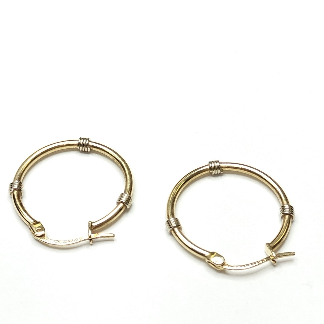 ARRACADAS PAR ORO 14 K 2,50 GRMS (SEMINUEVO)